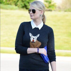 J. Crew Frenchie Sweater 🐶